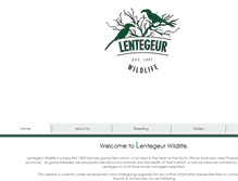 Tablet Screenshot of lentegeur.co.za